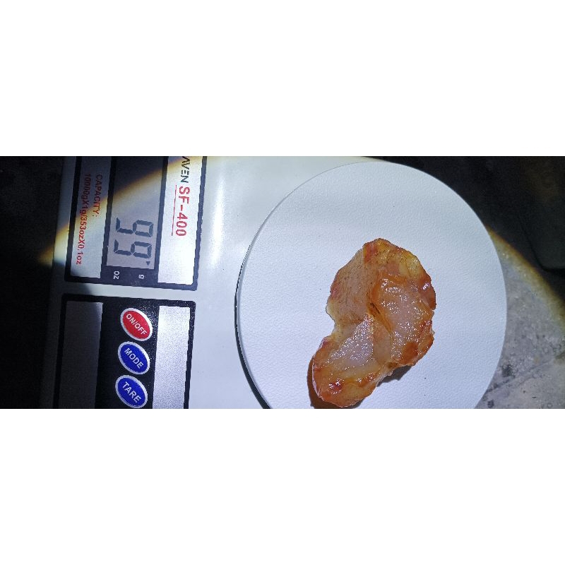 bahan akik anggur sunkis batu raja super kristal (99gram)