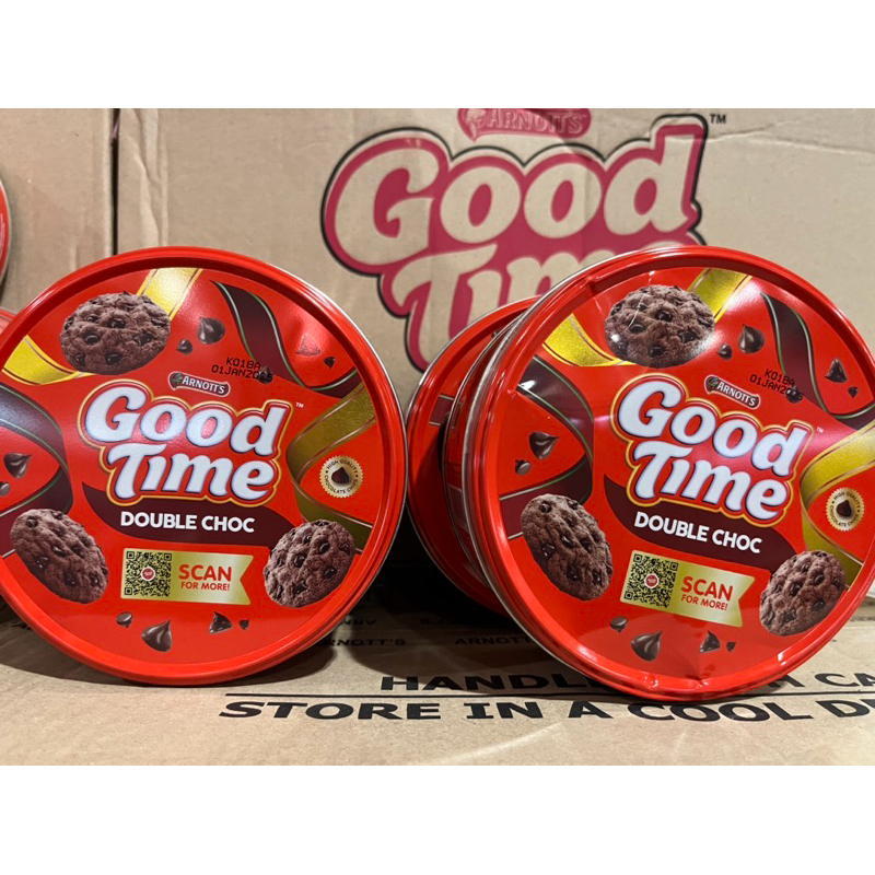 

Good Time Cookies Double Choc 149 gram