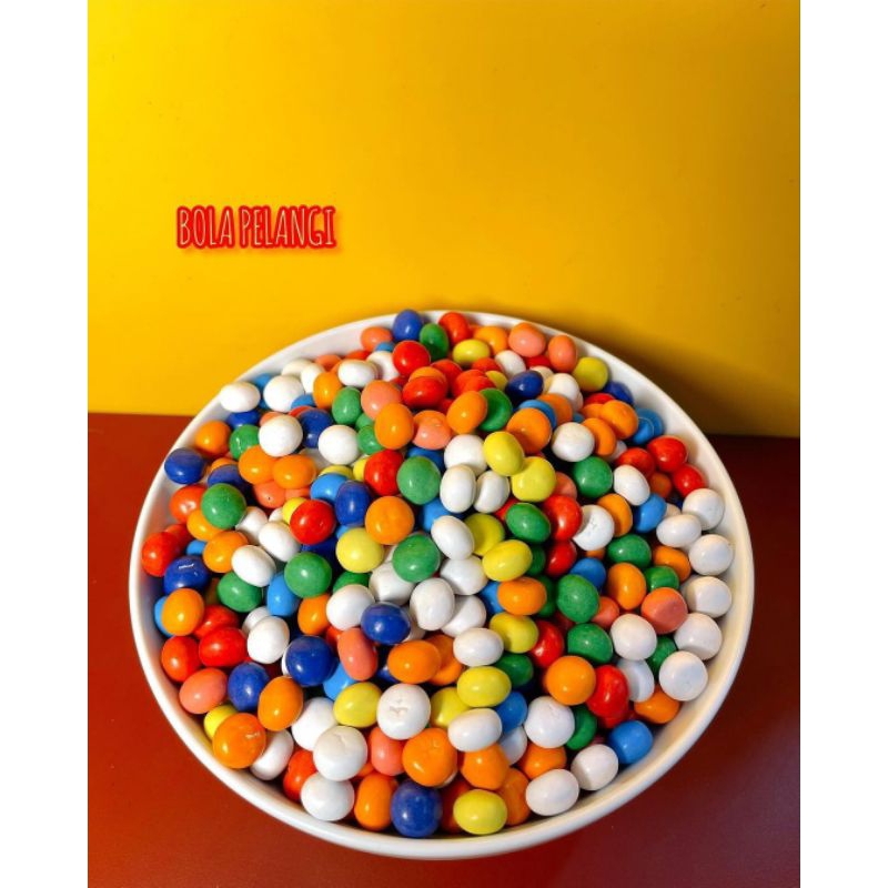 

bola pelangi 1kg