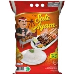 

beras sate ayam 5 kg free minyak goreng