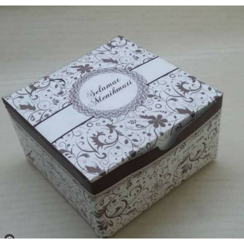 

kotak kue batik ukuran / kotak snack / snack box 12×16