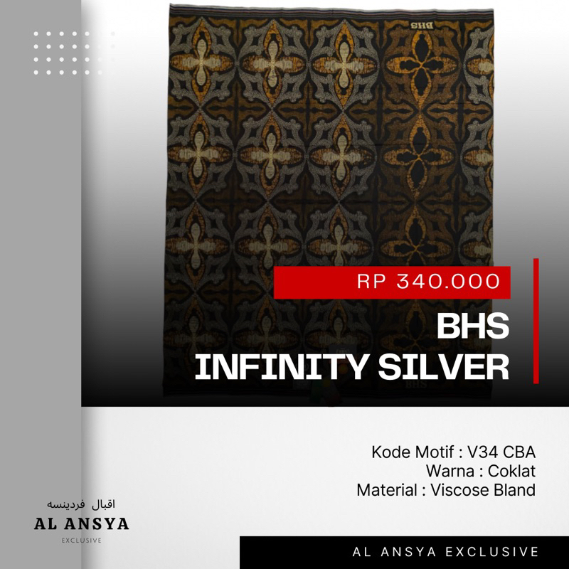 SARUNG BHS INFINITY SILVER