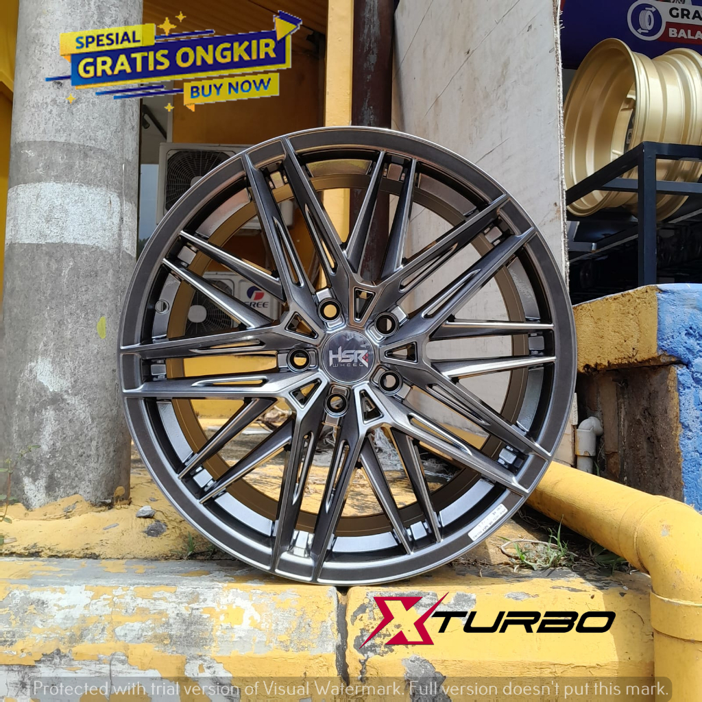 PELEK MOBIL RING 18 HSR UNTER WARNA HYPER BLACK VELG MOBIL INNOVA XPANDER RUSH TERIOS