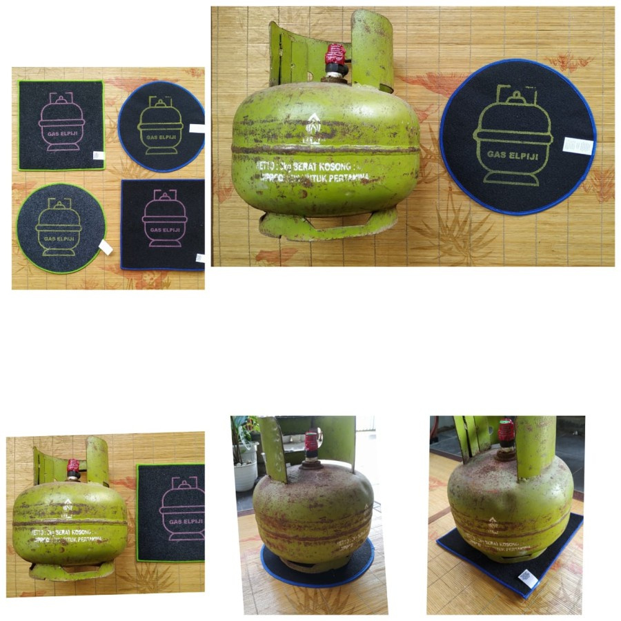ALAS TABUNG GAS LPG  / TATAKAN TABUNG GAS ELPIJI / ALAS TABUNG ELPIJI 3 KG 12 KG
