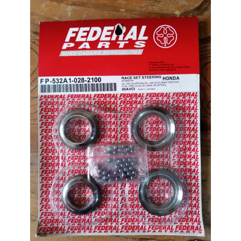 KOMSTIR FEDERAL UNTUK MOTOR GL 100 PLATINA,CDI,GL PRO CDI