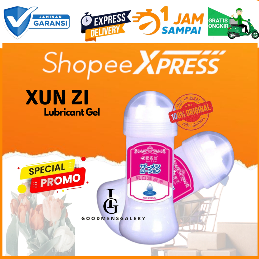 Semen Lubricant Pria Wanita 200 ml / XUN Z LAN SEMEN LUBRICANT 200 ML SEMEN Lubricant semen Ori Gel 