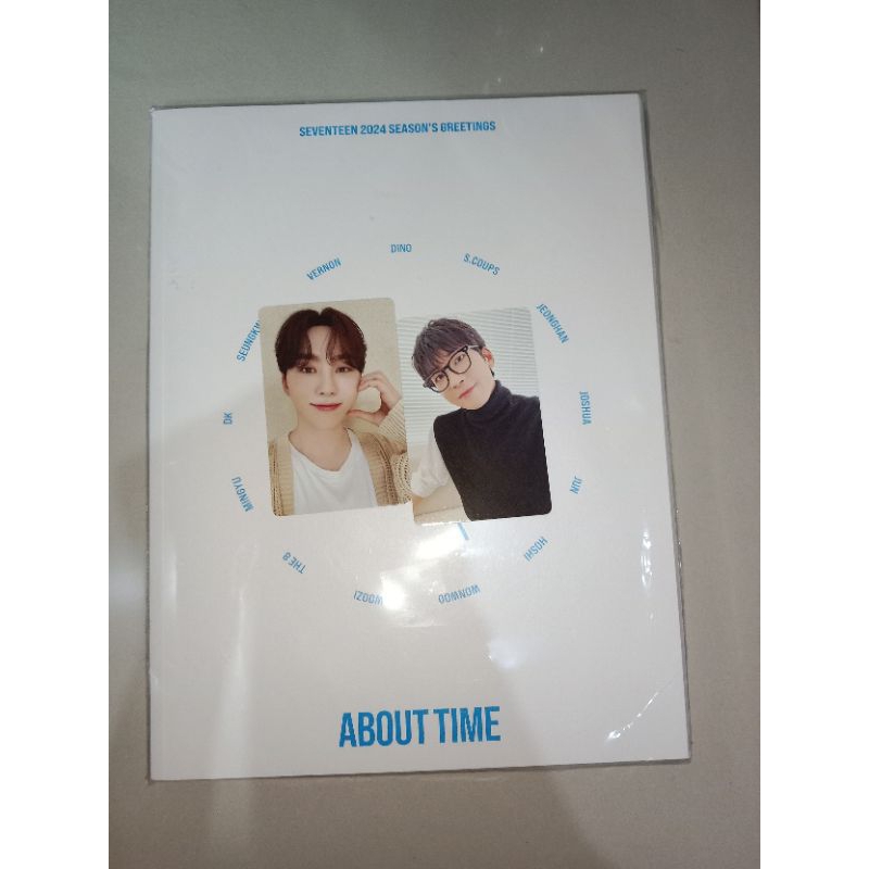 FULL SET WONWOO & SEUNGKWAN SEASON GREETINGS 2024 SG24, PHOTOBOOK SEASON GREETINGS 2024