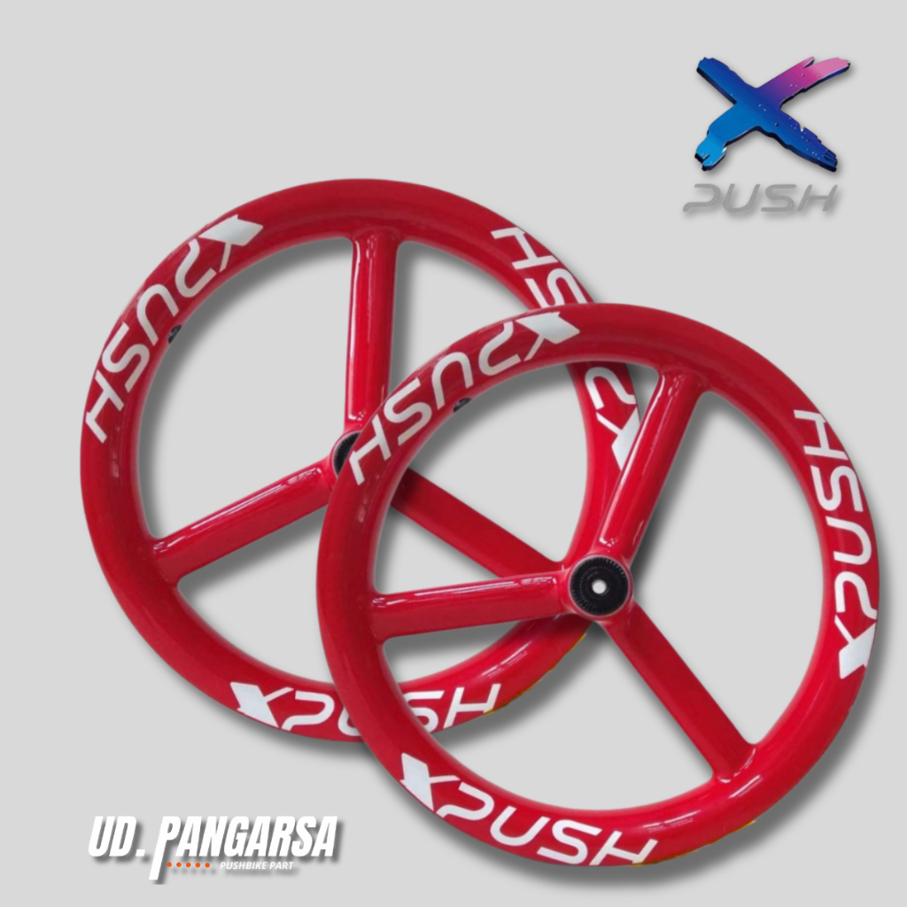 Wheelset velg xpush pushbike racing carbon whellset balance bike