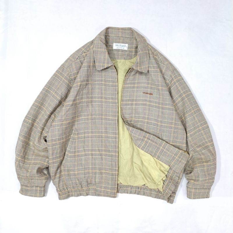 VINTAGE CASUAL JACKET VENTURA TARTAN