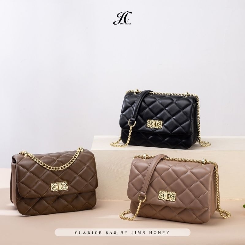 Jims Honey Clarice Bag Tas Selempang Wanita Tali Rantai