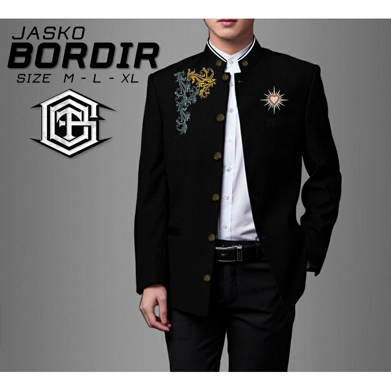 BAJU KOKO PSHT-JASKO PSHT-JASKO BORDIR-BAJU MUSLIM TERATE-BAJU KOKO