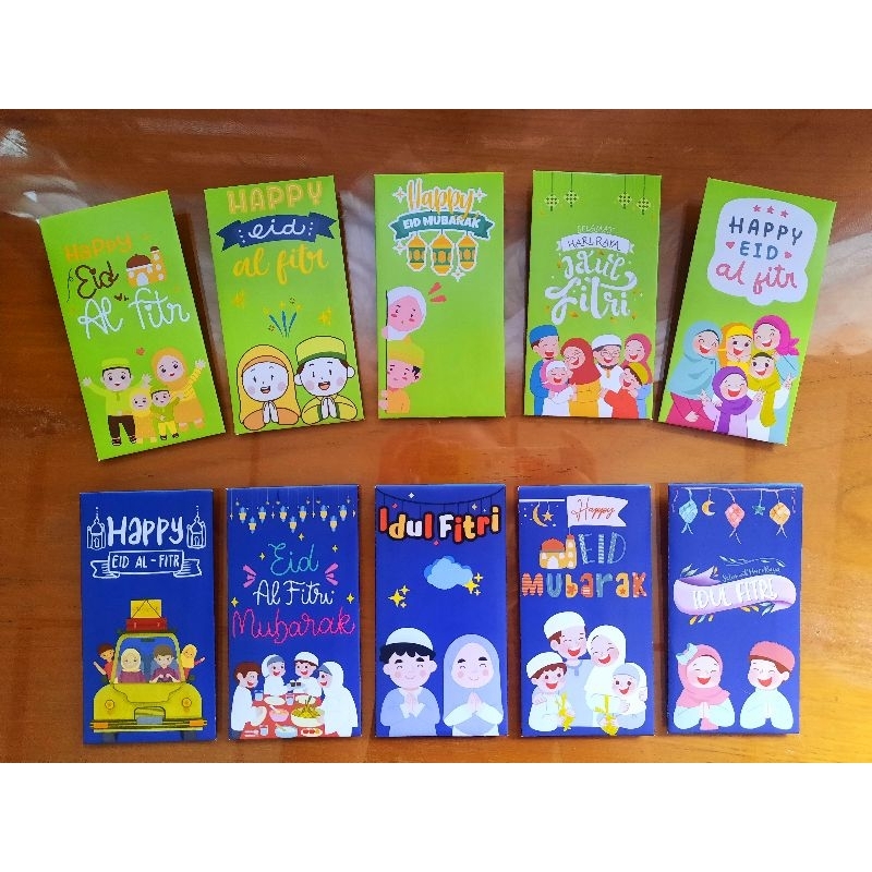 

Amplop Lebaran isi 5 atau 10 pcs / Angpao Idul Fitri / amplop Idul Fitri