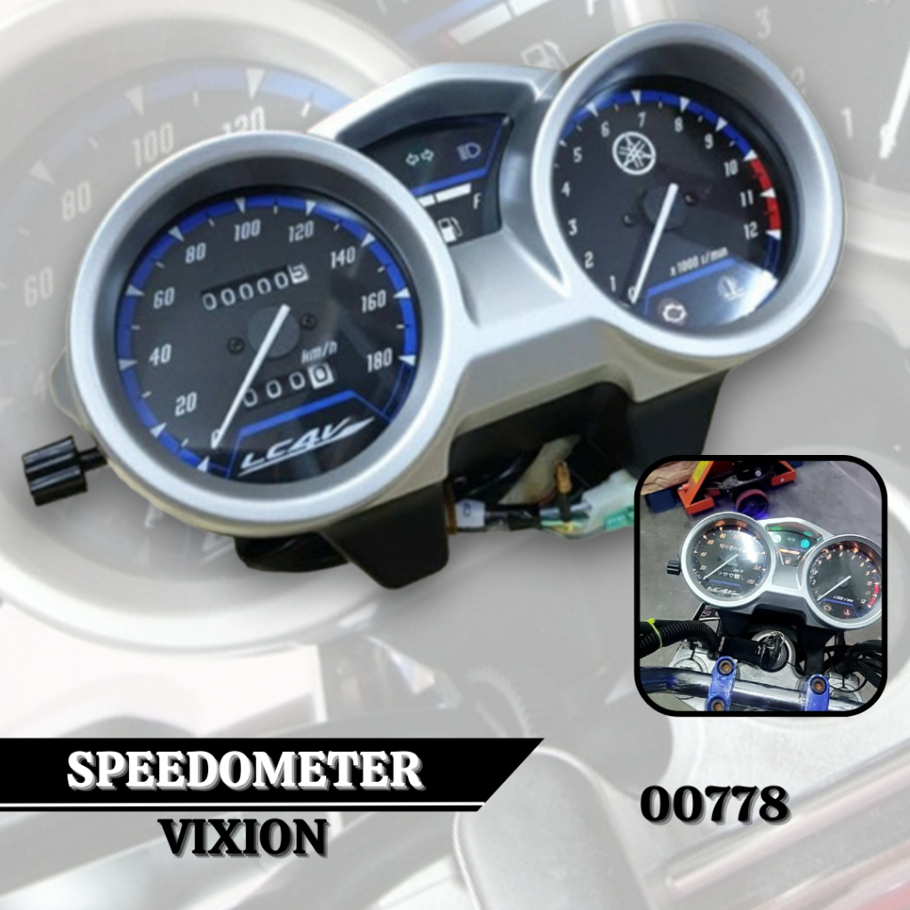 Speedometer Vixion Kilometer Assy Vixion Old Vixion 2006 - 2012 PM 5 Speedometer Motor Vixion