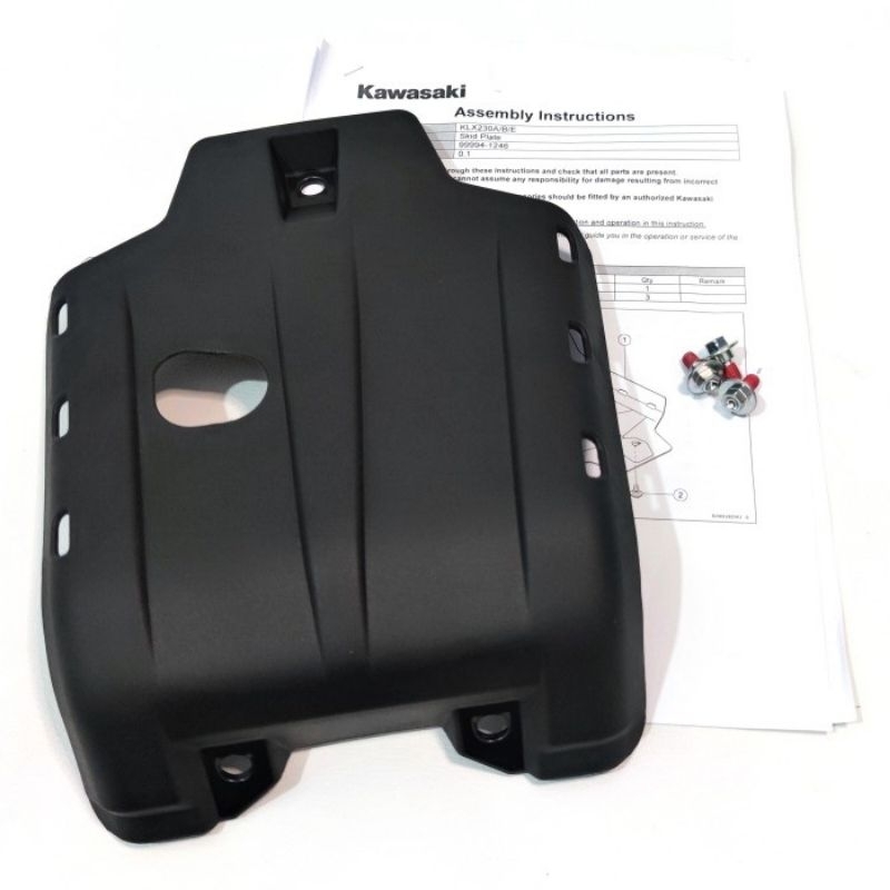 Pelindung Mesin KLX 230 Original Kawasaki Cover Engine Guard KLX230