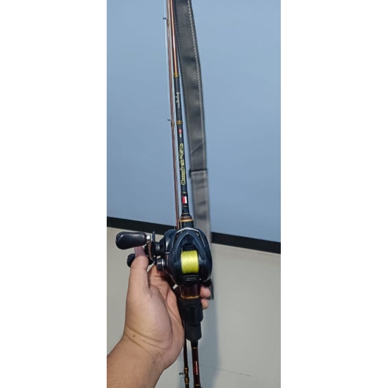 joran bc relix cangkek gen s 2-6lb reel BC shimano casitas 151hg