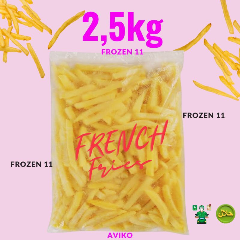 

FRENCH FRIES SHOESTRING/FRENCH FRIES STRAIGHT CUT/FRENCH FRIES FROZEN/KENTANG GORENG AVIKO/FRECH FRIES MURAH