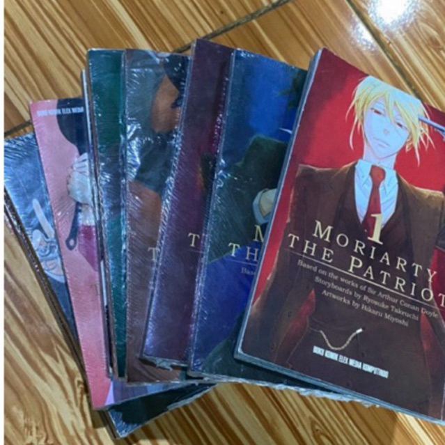 KOMIK MORIARTY THE PATRIOT SET