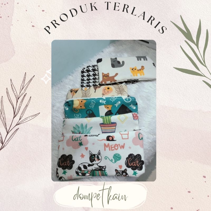 dompet wanita dompet mini dompet kain kanvas dompet kartu dompet kanvas wanita dompet kanvas mini do