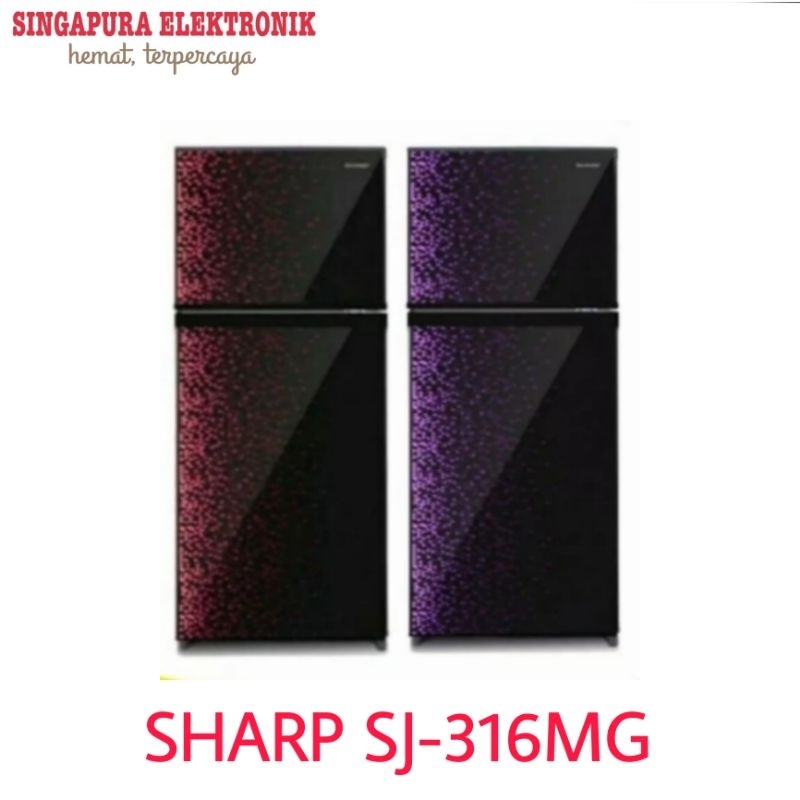 Sharp kulkas SJ-316MG