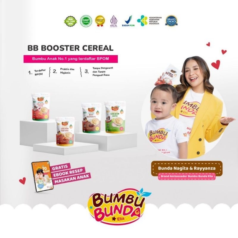 

Bumbu Bunda by Elia Cereal BB Booster Cereal
