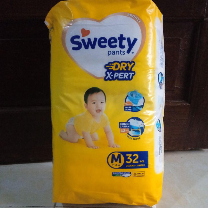 sweety pants dry expert M 32 pcs