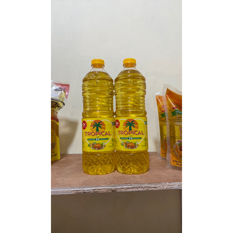 

Minyak goreng Tropical 1 liter btl