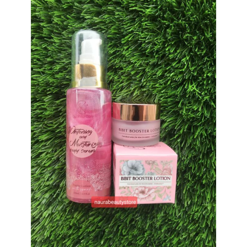 bibit pemutih + serum syahila care