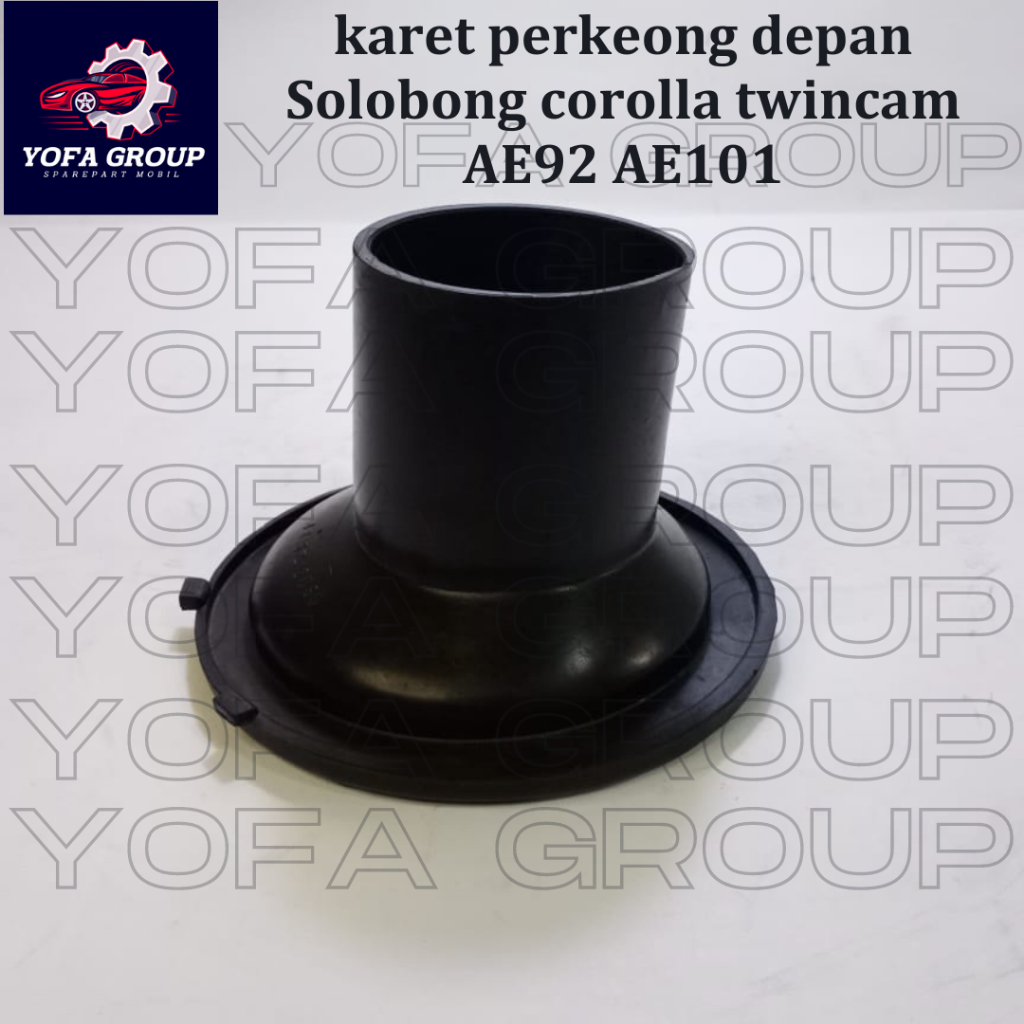 SPAREPART MOBIL karet perkeong depan Solobong corolla twincam AE92 AE101