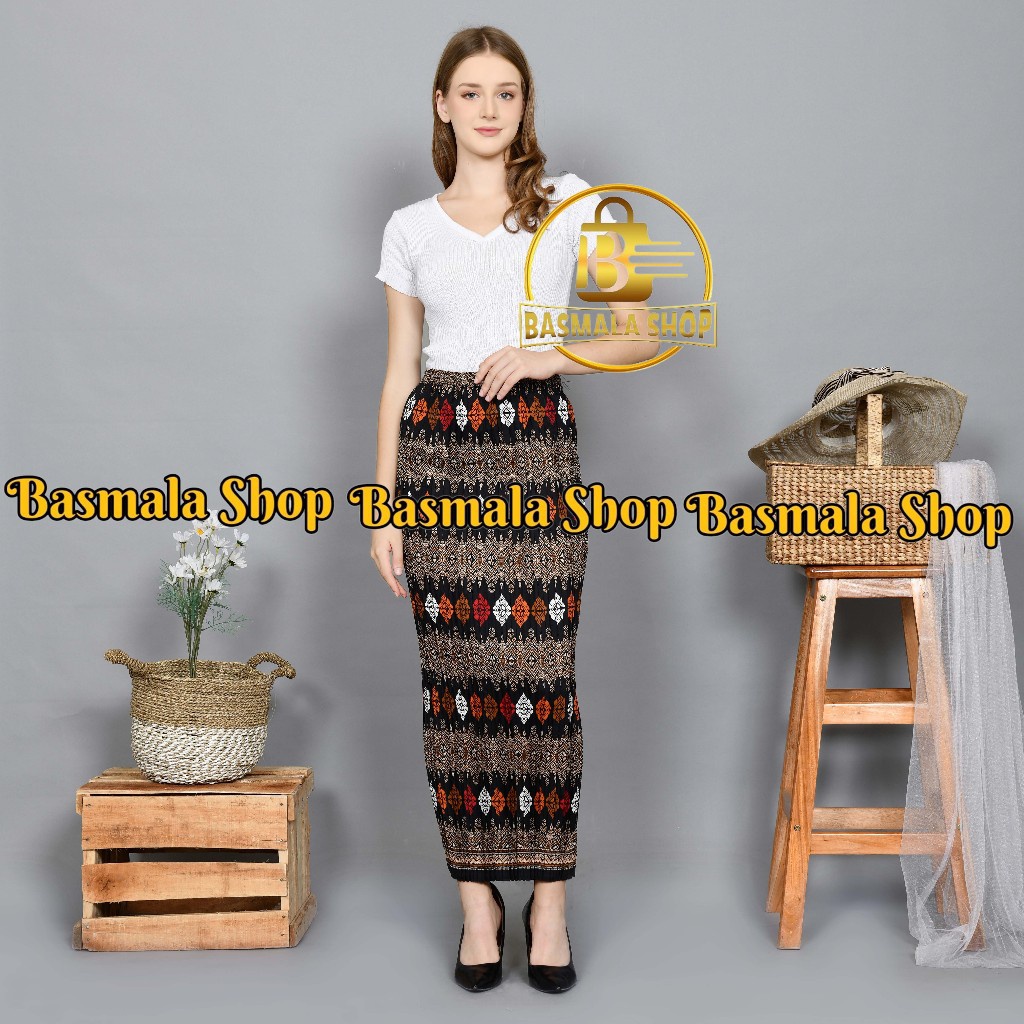 1212 SALE REAL PICT ROK PLISKET BATIK  ROK PLISKET  BAWAHAN KEBAYA  ROK KEBAYA  ROK WISUDA  LARAS PI