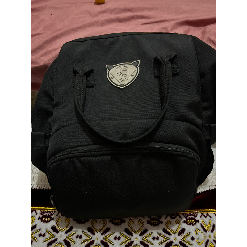 preloved little munya backpack diapers bag