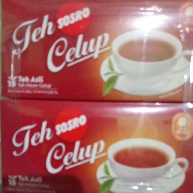 

teh sosro 15teabag (1karton)