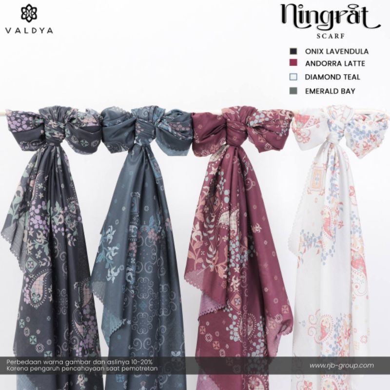 SCARF, PASMINA, KHIMAR NINGRAT ROYAL FAMILY BY VALDYA