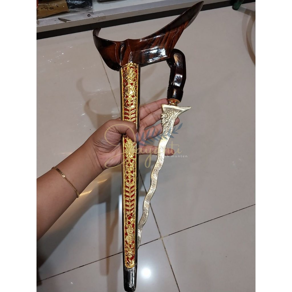 KERIS PENGANTIN ADAT JAWA / KERIS JAWA / KERIS KUNINGAN / KERIS MANTEN