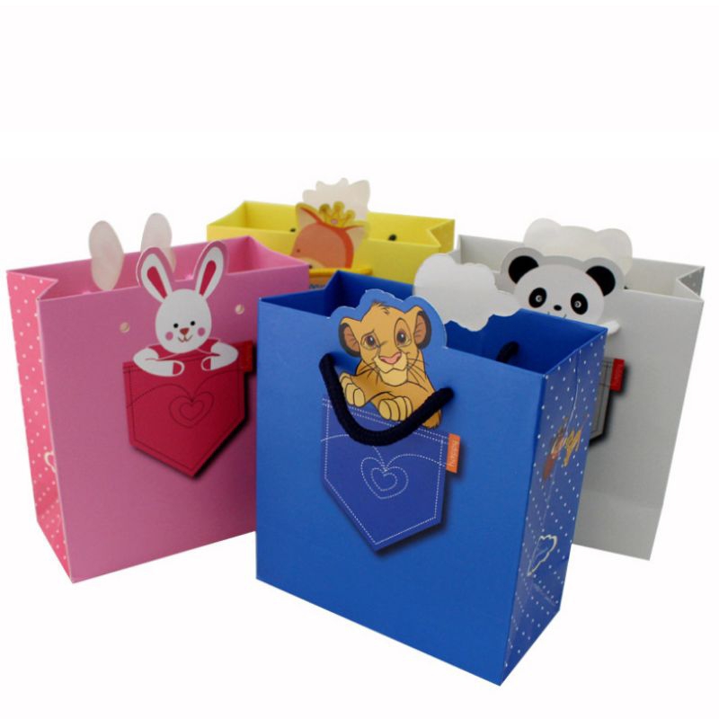 

Paper bag Ulang tahun / Paper bag motif animal