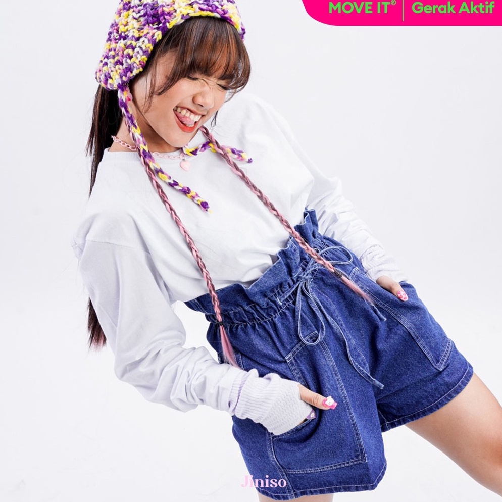 Menarik JINISO  Fuji Hot Pants Jeans 441 MOVE IT