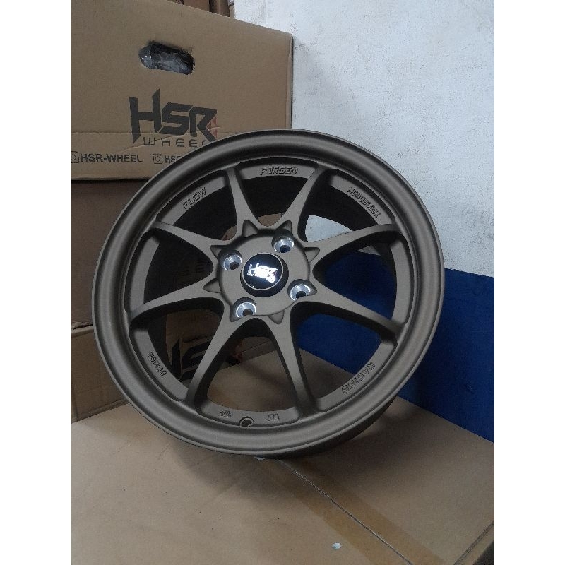 VELG MOBIL BRIO STARLET JAZZ VTEC CIVIC GENIO FERIO NOUVA R15 HSR HIROSHIMA WARNA MATT BRONZE