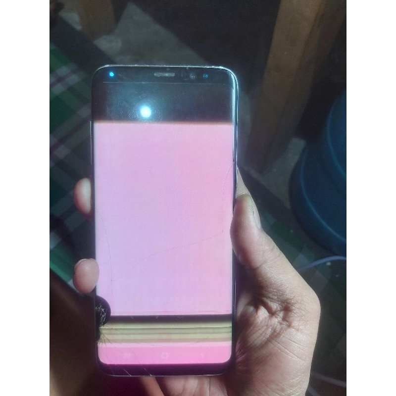 Unit Hp Samsung S8 Minus Lcd Hp second bekas