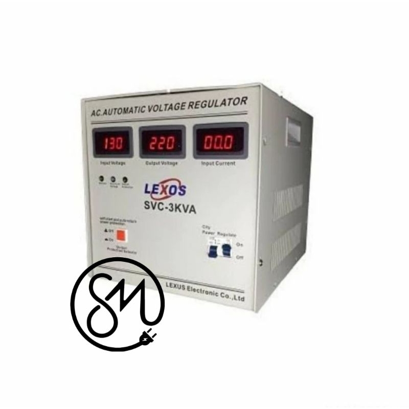 stabilizer Lexos ST 3000-SD 3KVA ST3000SD 3 KVA 3000 watt stabil