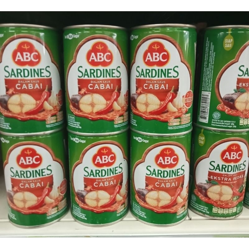 

Sarden ABC Uk Kecil 155gr