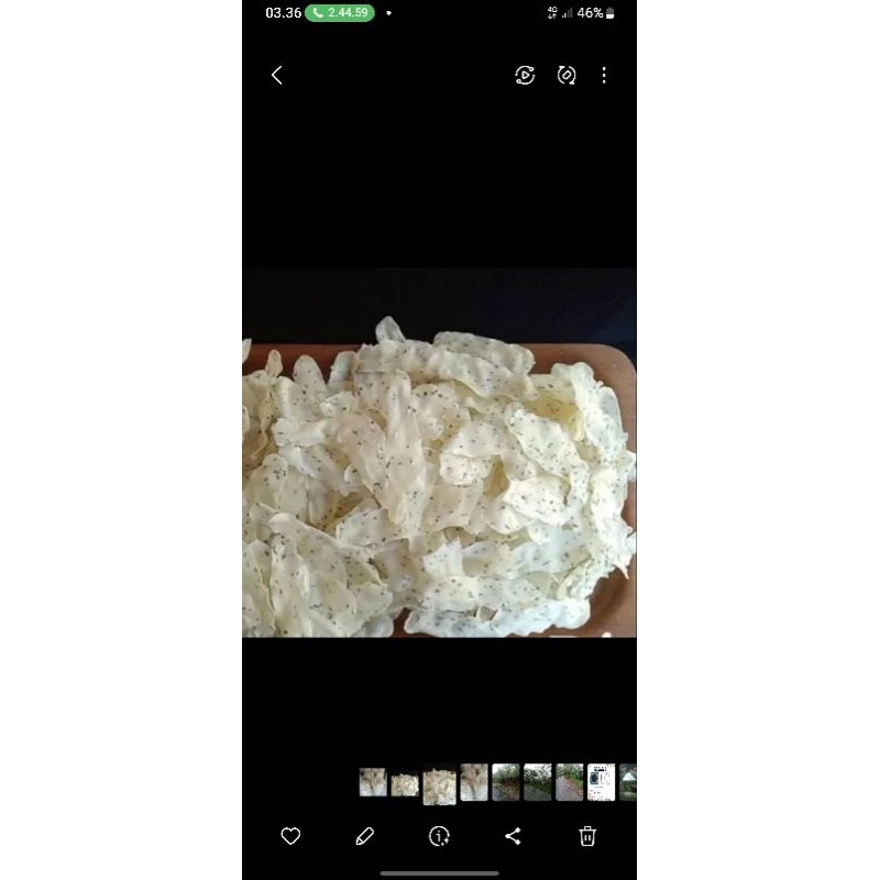 

0.5 kg opak lidah tempurejo (ENAK GURIH RENYAH) Asli tempurejo WONOSOBO