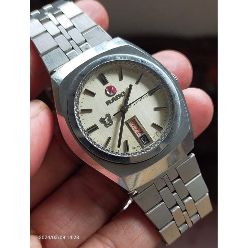 RADO SILVER HORSE Original Vintage Watch