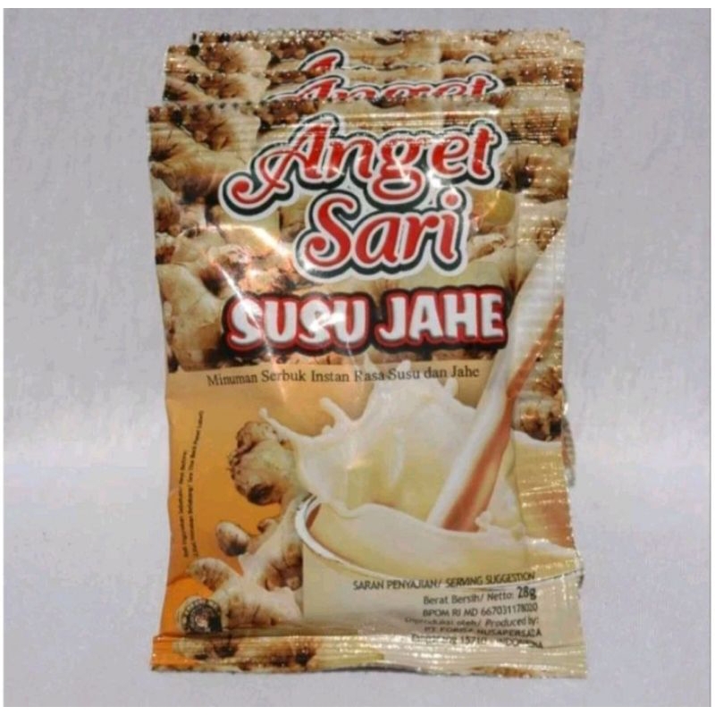 

ANGET SARI SUSU JAHE ISI 10 PCS X 28GR