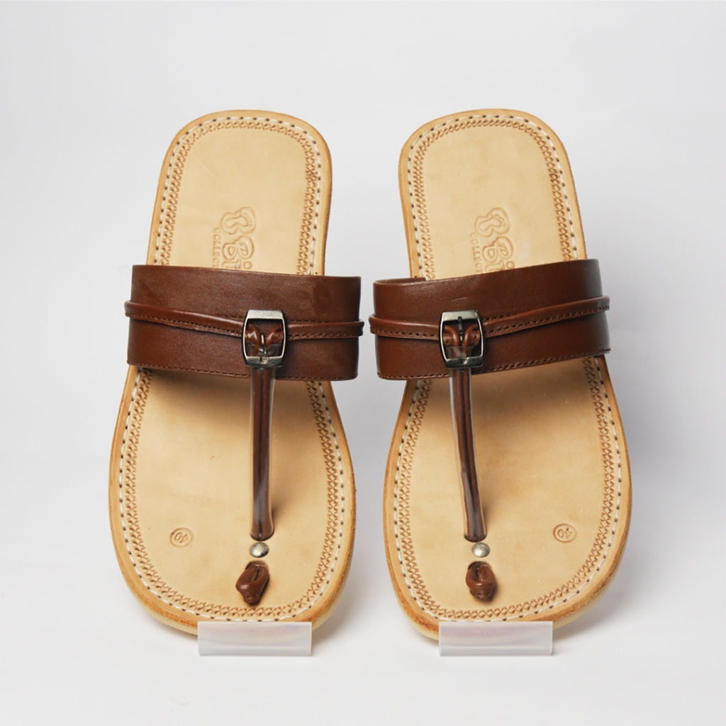 SANDAL TARUMPAH BIDO Sandal Jepit Pria kulit Asli