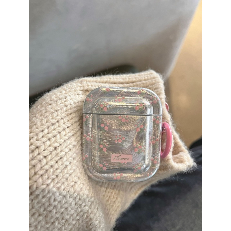 Mini Pink Rose Softcase for Airpods 1 2 Pro 3 Case Airpods Inpods TWS