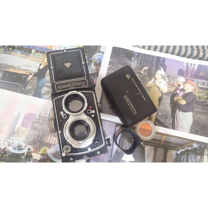 kamera tlr medium format 120 rolleicord v
