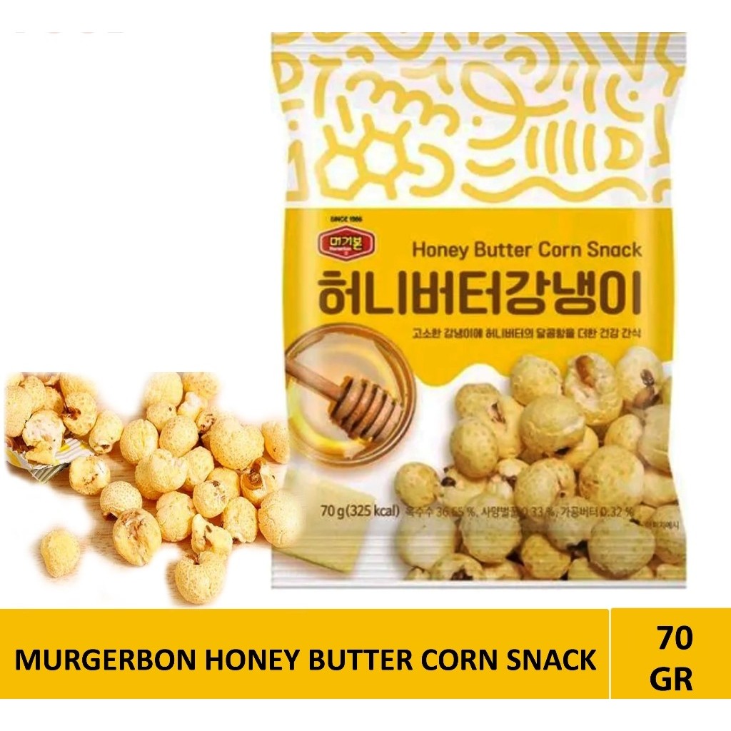 

Murgerbon Honey Butter Corn Snack 70gr