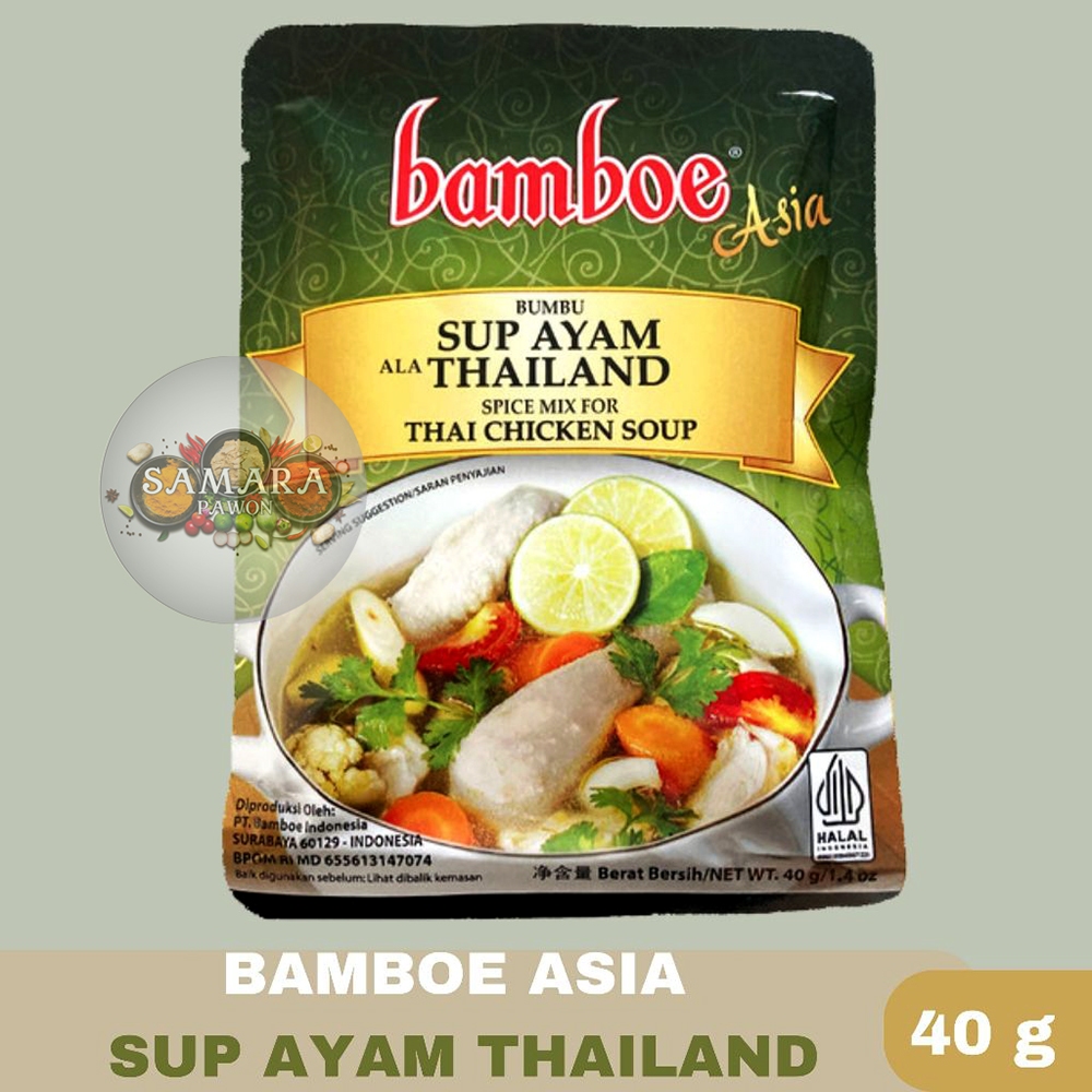 

BUMBU INSTANT BAMBOE INSTAN 45 GRAM - SUP AYAM THAILAND