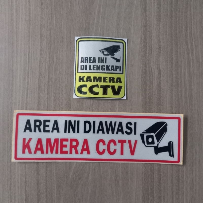 

STIKER CUTTING AREA INI DILENGKAPI KAMERA CCTV
