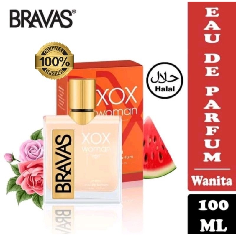PARFUM BRAVAS XOX RED ORIGINAL 100%