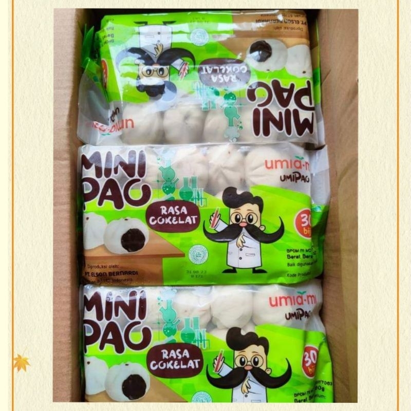 

MINIPAO COKLAT ISI 30PCS